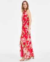 Adrianna Papell Women's Printed Sleeveless Mermaid Dress