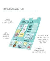 The Peanutshell Children's Learning Calendar, Teal
