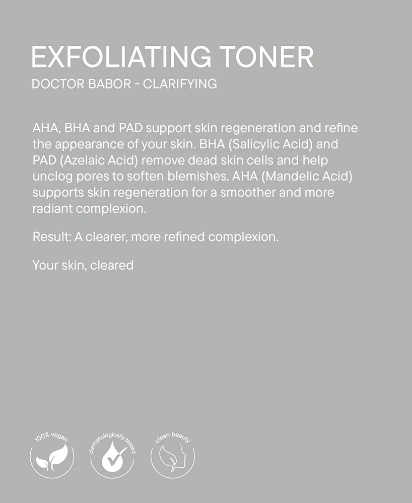 Babor Exfoliating Toner