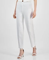 Anne Klein Women's Hollywood Straight-Leg Ankle Pants