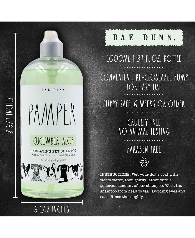 Rae Dunn "Pamper." Hydrating Pet Shampoo