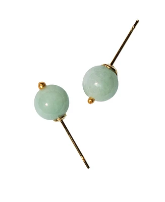 seree Mira — Jadeite sphere studs