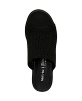 LifeStride Women's Ella Washable Block Heel Slide Sandals