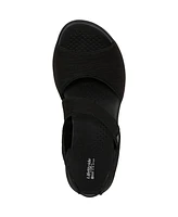LifeStride Women's Cheerful Washable Peep Toe Slingback Sandals