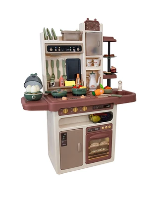 Mini Meals Kids Kitchen Playset with Lights, Sounds, and Plenty of Play Features- Ages 3 and Up