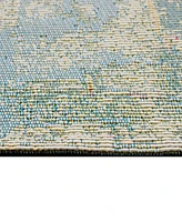 Liora Manne' Marina Watercolor 6'6"x9'4" Area Rug