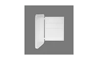 Space-Saving Medicine Cabinet with Mirror for Stylish Bathroom Storage
