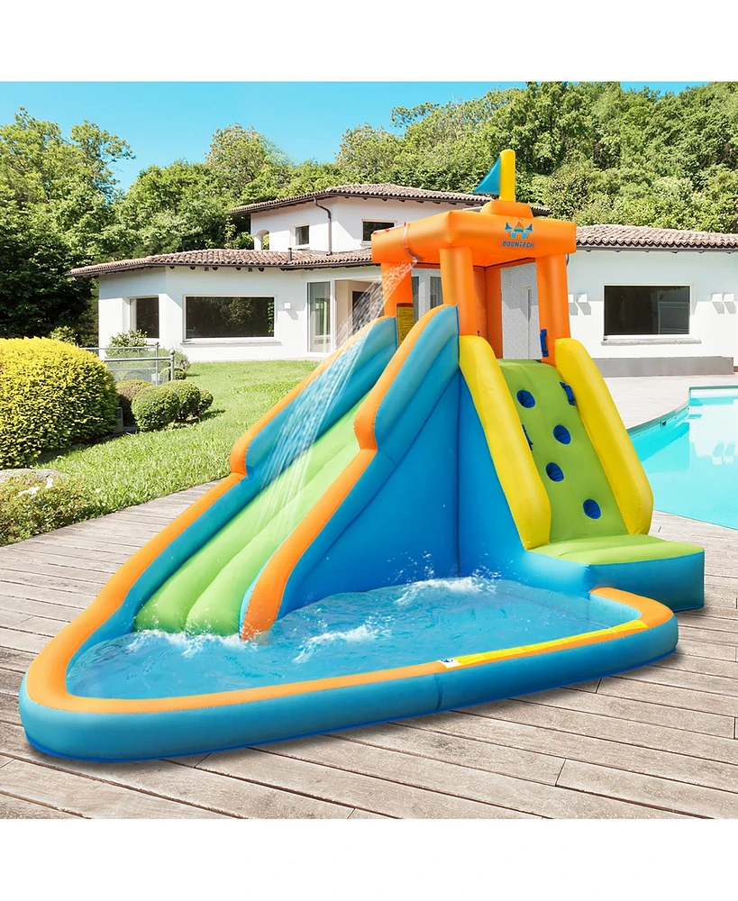 Kids Bounce House Castle Splash Water Pool Without Blower