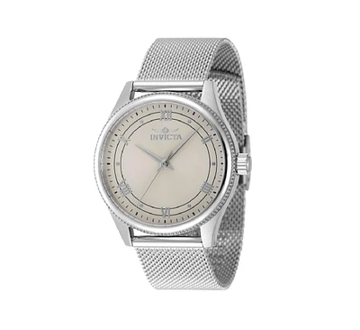 Invicta Women's 48486 Celestial Quartz 3 Hand Ivory Dial Watch