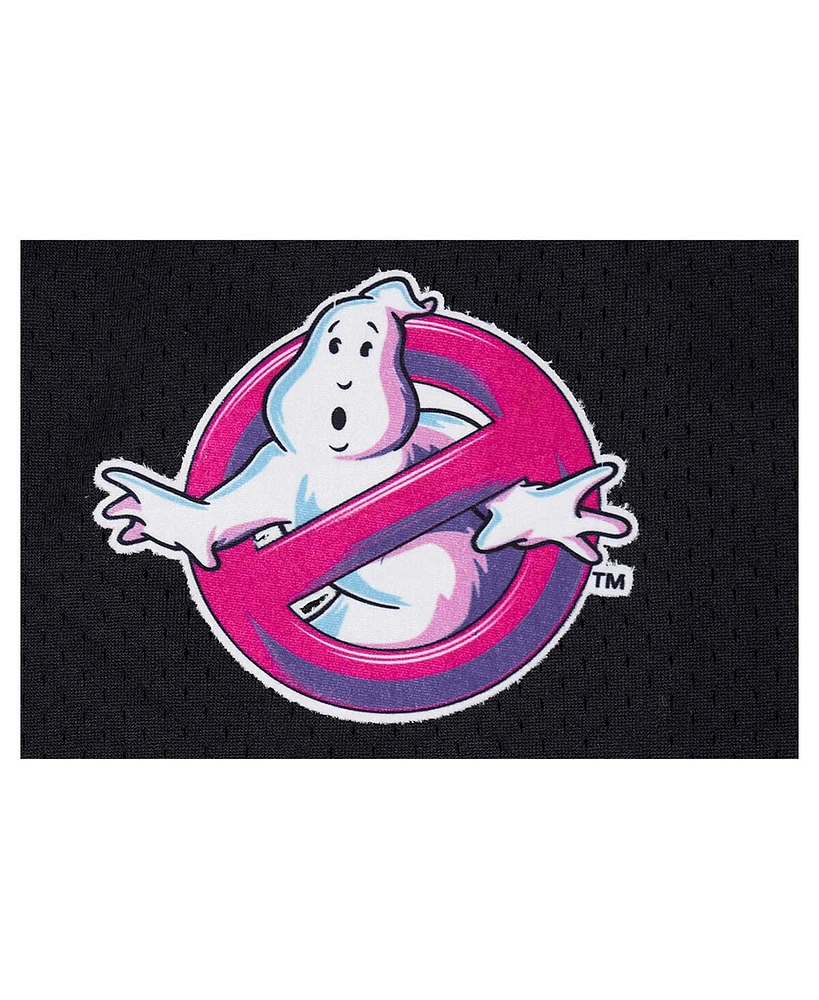 Freeze Max Men's Black Ghostbusters The Team Baseball Jersey