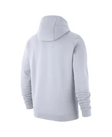 Nike Men's White Virginia Cavaliers Logo Club Fleece Pullover Hoodie