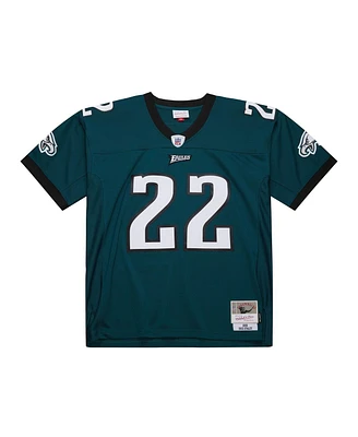 Mitchell & Ness Men's Duce Staley Midnight Green Philadelphia Eagles 2002 Legacy Replica Jersey