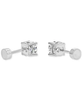 Cubic Zirconia Stud Earrings (1-1/2 ct. t.w.) in 14k Gold-Plated Sterling Silver