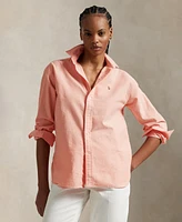 Polo Ralph Lauren Women's Relaxed-Fit Cotton Oxford Shirt