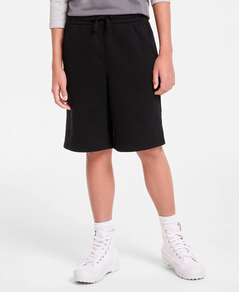 Epic Threads Little & Big Boys Solid Fleece Shorts, Exclusively at Macy's