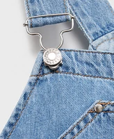 Mango Women's Maternity Denim Dungarees