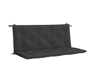 Garden Bench Cushion 47.2"x(19.7"+19.7")x2.8" Oxford Fabric