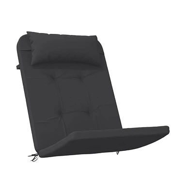 vidaXL Adirondack Chair Cushions 2 pcs Black Oxford Fabric