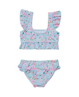 Bubblegum Bloom Crop Bikini