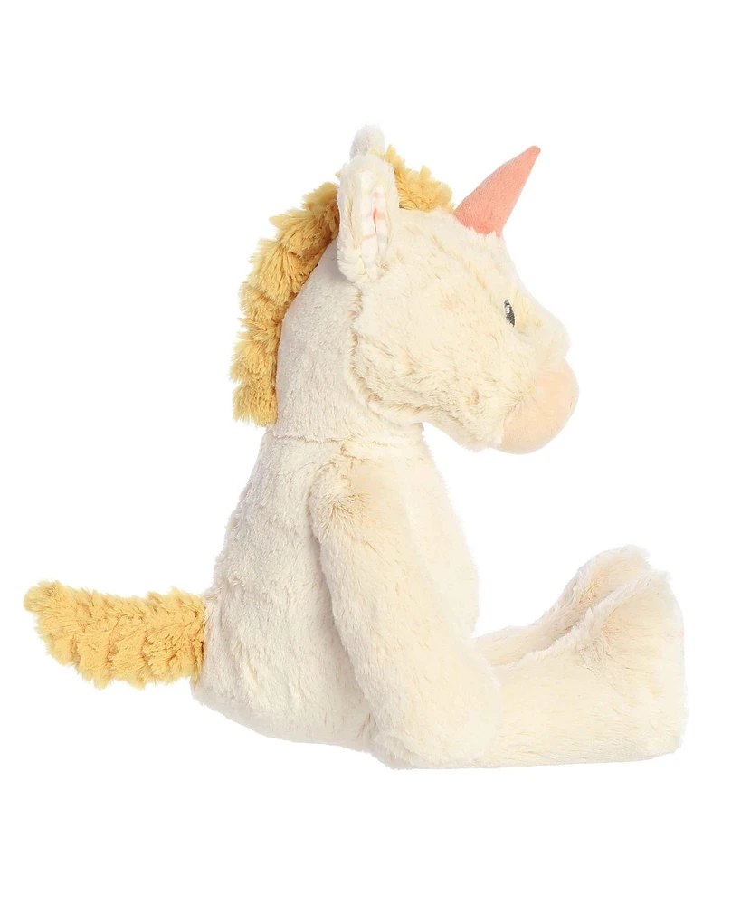 ebba Large Starlight Unicorn Cuddlers Adorable Baby Plush Toy White 15"