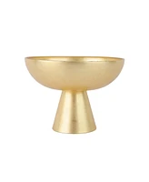 Vietri Moon Glass Small Pedestal Bowl