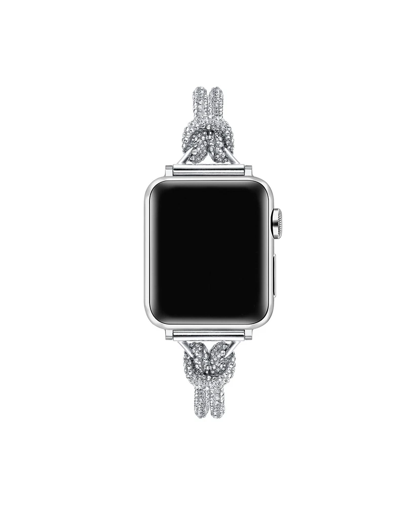 Posh Tech Serena Faux Tennis Bracelet Band for Apple Watch, Fits All Apple Watch Models