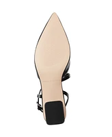 Marc Fisher Women's Loya Strappy Block Heel Pumps