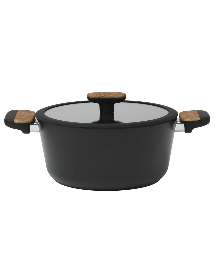 Oster Platinum Oxburg 14 Piece Forged Aluminum Pfa Free Non-toxic Premium Ceramic Non Stick Interior Cookware & Kitchen Tools Set