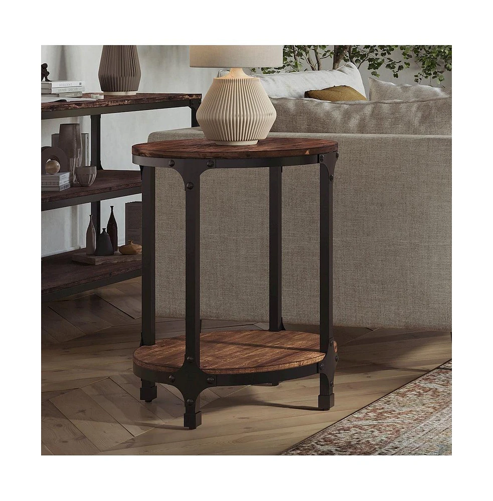 Urban Nature Round Chairside Table