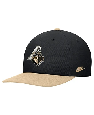 Nike Men's Black Purdue Boilermakers Vintage Snapback Hat