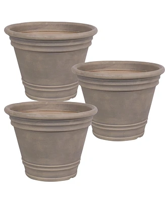 Indoor/Outdoor Patio, Garden, or Porch Weather-Resistant Franklin Flower Pot Planter - 20"