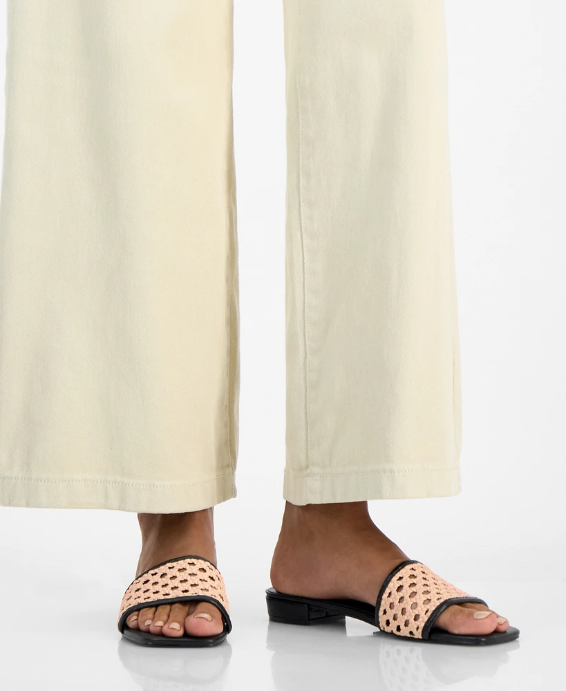 Vaila Shoes Women's Daniella Flat Sandals - Extended Sizes 9-14