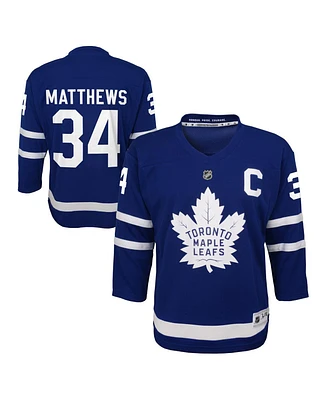 Outerstuff Toddler Auston Matthews Black Toronto Maple Leaf's Replica Player Jersey