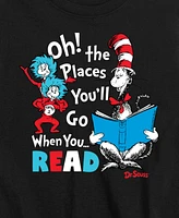 Dr. Seuss Big Boys Oh the Places You'll Go Graphic T-Shirt