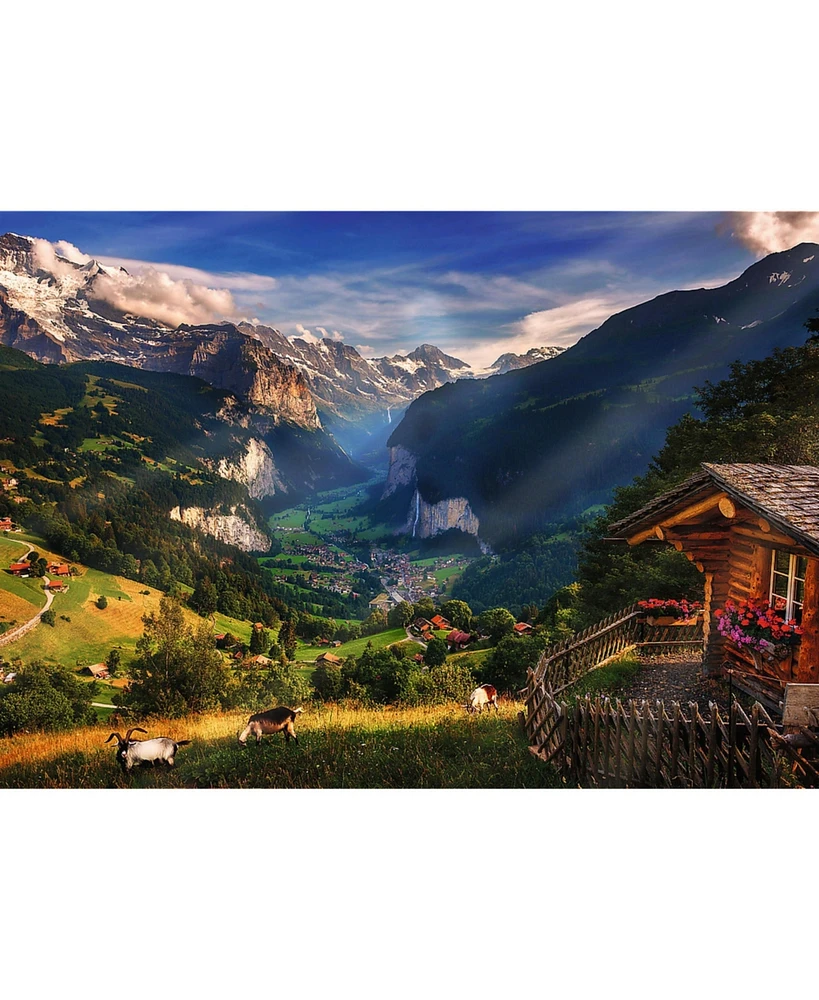 Trefl Premium Plus 1000 Piece Puzzle - Lauterbrunnen Valley, Switzerland