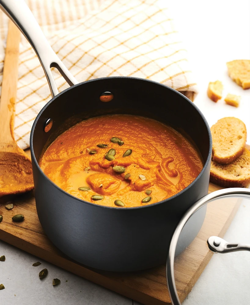Tramontina Hard-Anodized Aluminum 2-Qt Covered Saucepan