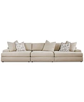 Klarke 3-Pc. Sofa With Deep Seating, Exclusively at Macy's