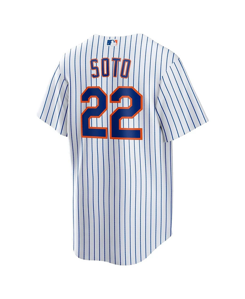 Nike Big Boys and Girls Juan Soto White New York Mets Home Game Player Jersey