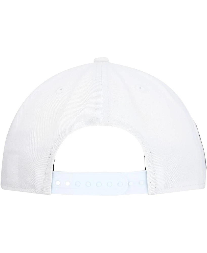 New Era Men's White New York Yankees Paradise Golfer Adjustable Hat