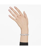 Swarovski Millenia Octagon Cut White Rhodium Plated Tennis Bracelet