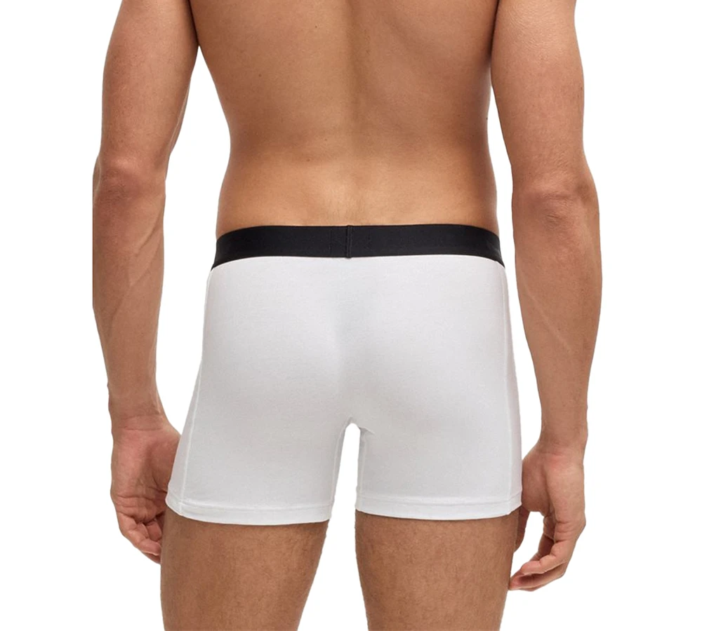 Hugo Boss Men's 3-Pack Logo Boxer Briefs