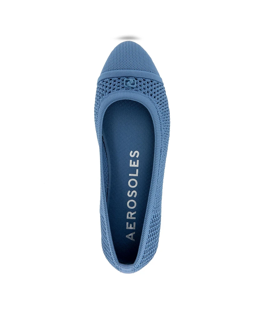 Aerosoles Women's Annelie Round Toe Ballet Flats