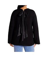 Plus Bow Back Sweater