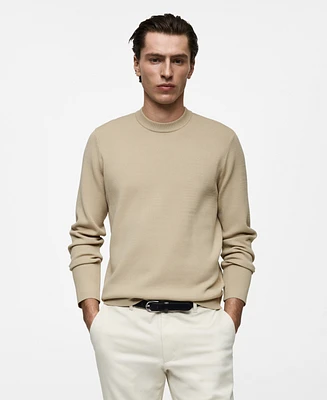 Mango Men's Regular-Fit Knit Sweater