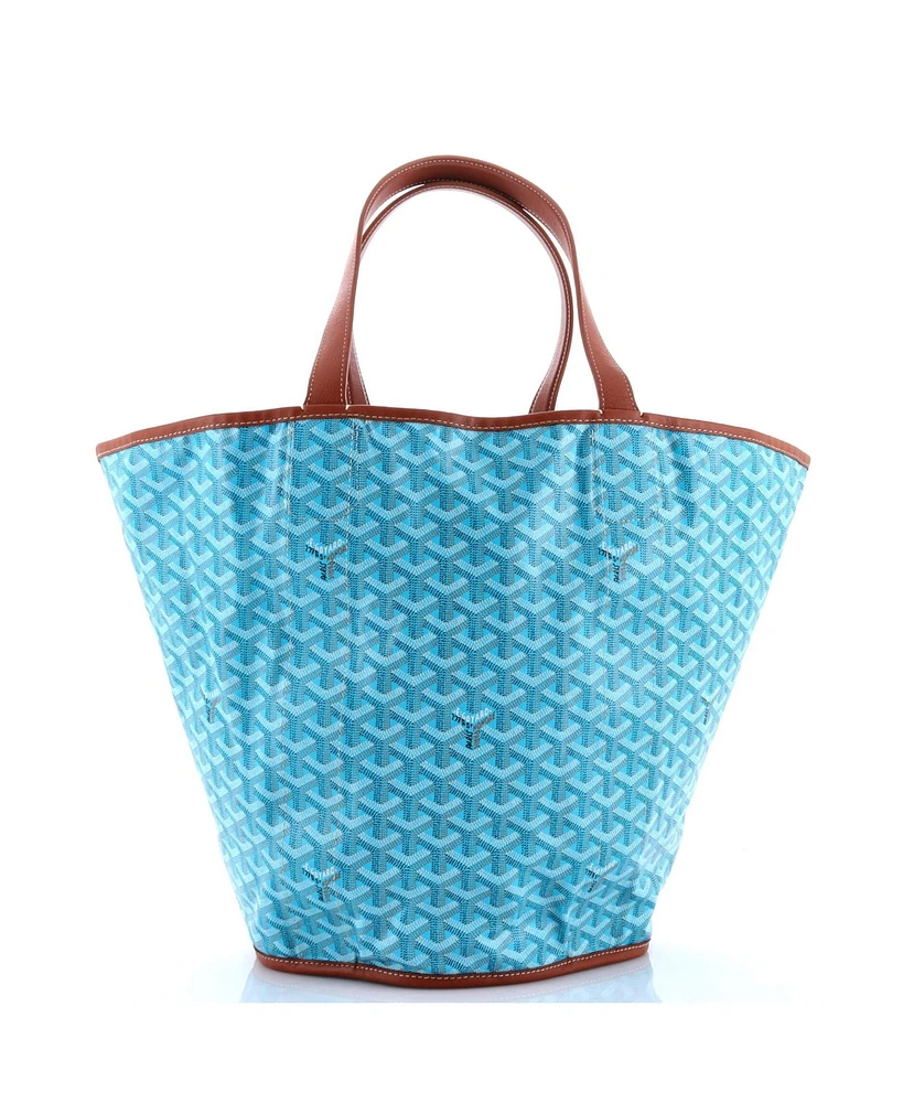 Pre-Owned Goyard Belharra Reversible Tote Coated Canvas