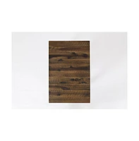 Artisan's Craft Rustic Farmhouse Distressed Solid Wood Chairside Table