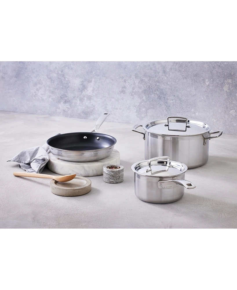 Le Creuset Classic Stainless Steel 5-Pc. Cookware Set