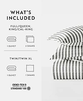 ienjoy Home Tranquil Sleep Patterned Duvet Cover Set, King/California King