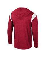 Colosseum Men's Crimson Alabama Tide Dozer Half-Zip Windshirt
