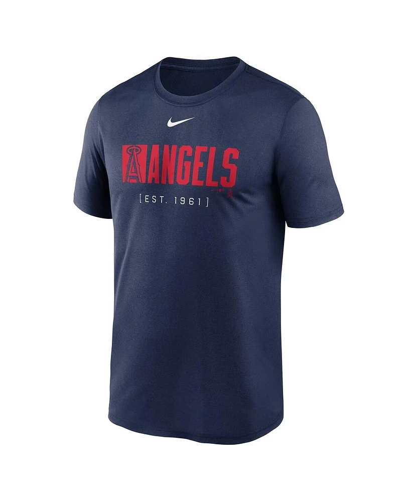 Nike Men's Navy Los Angeles Angels Knockout Legend Performance T-Shirt